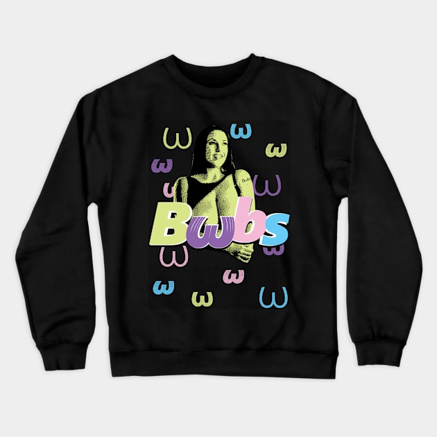 Bωbs  Fiona fade to black Crewneck Sweatshirt by trenoops